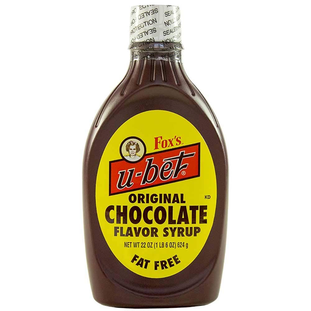 Fox's U Bet Original Chocolate Flavor Syrup - 22oz (Pack of 12) | Premium Dessert Topping for Ice Cream, Milkshakes & Baking | Rich Chocolate Flavor for Coffee, Cocktails & Sweet Treats