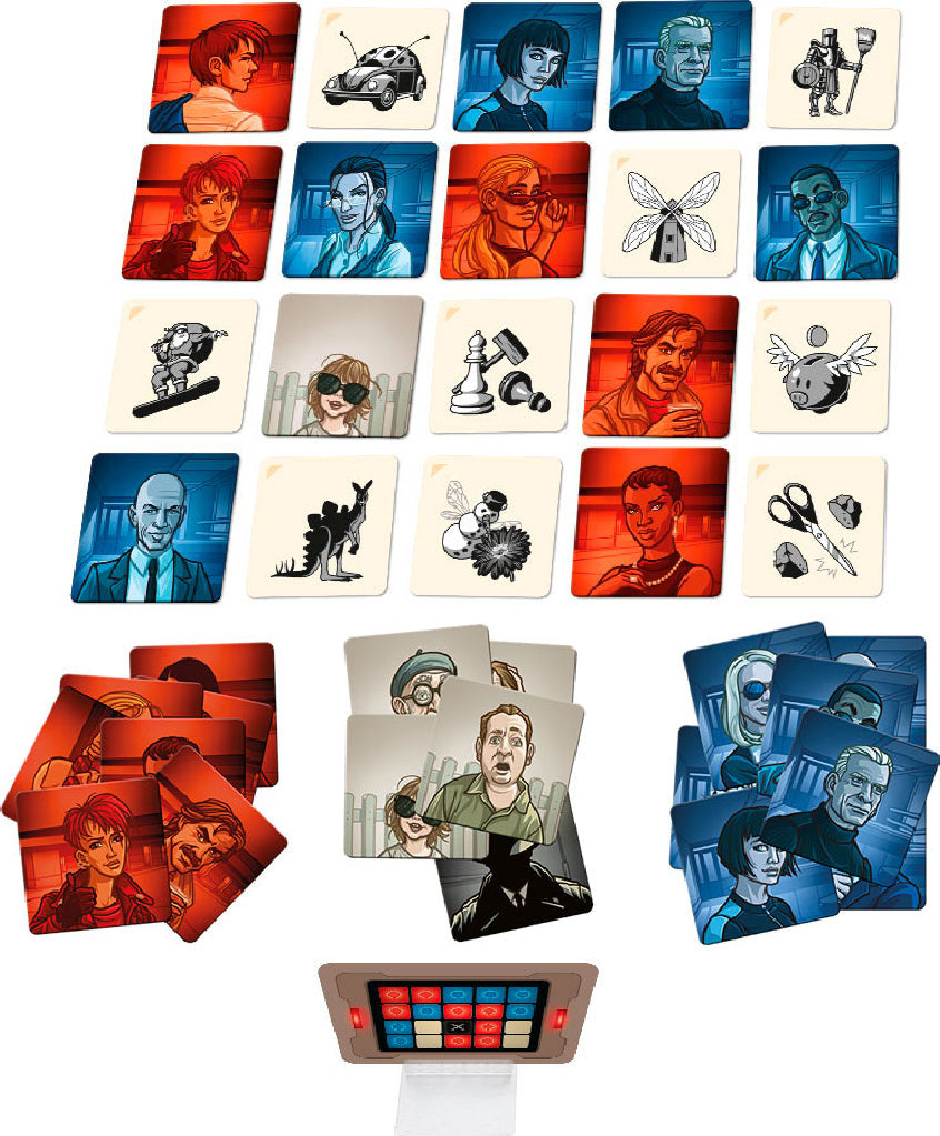 Codenames: Pictures - Fun Family Board Game for Adults & Kids - Perfect for Parties, Game Nights & Team Building Activities