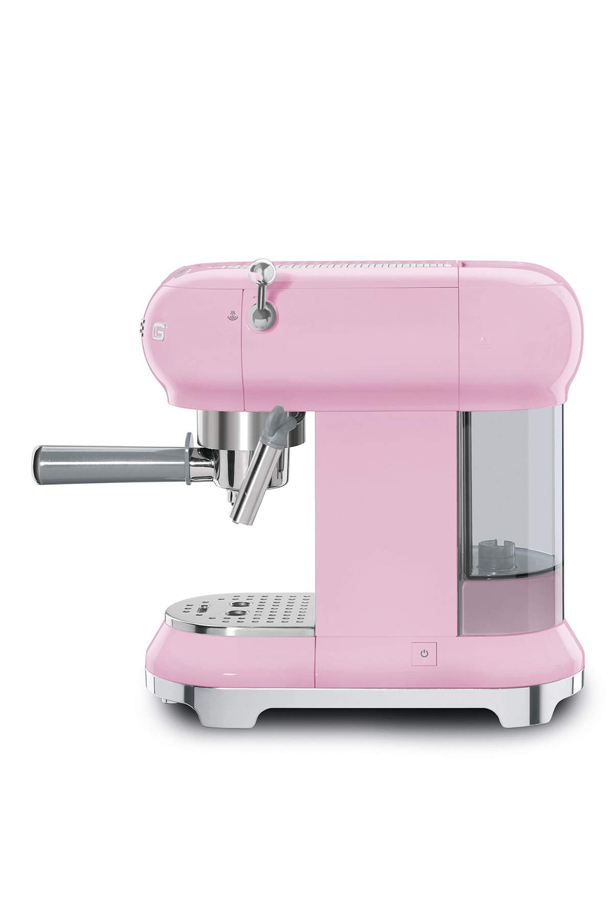 Smeg Pink Espresso Coffee Machine - Premium Home & Office Coffee Maker for Adults - Perfect Gift for Coffee Lovers (Ideal for Kitchens, Offices & Gifts)