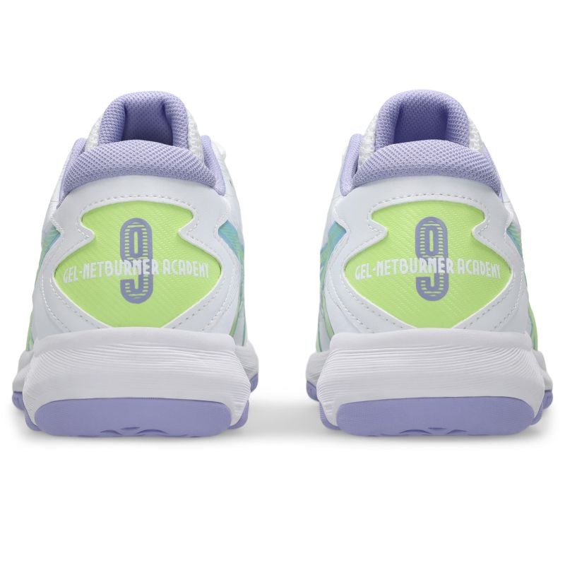 ASICS GEL Netburner Academy 9 Women's Netball Shoes - Lightweight Court Shoes for Indoor Sports & Training - Perfect for Netball, Volleyball, and Gym Workouts