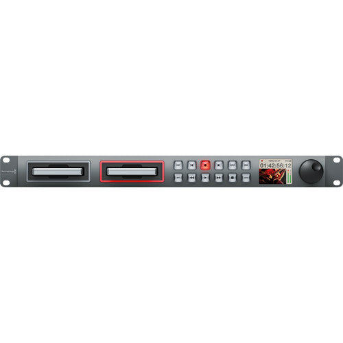 Blackmagic Design HyperDeck Studio 2 - Professional 4K Video Recorder & Player for Broadcast & Live Streaming | Perfect for Film Production, Studio Recording & Content Creation