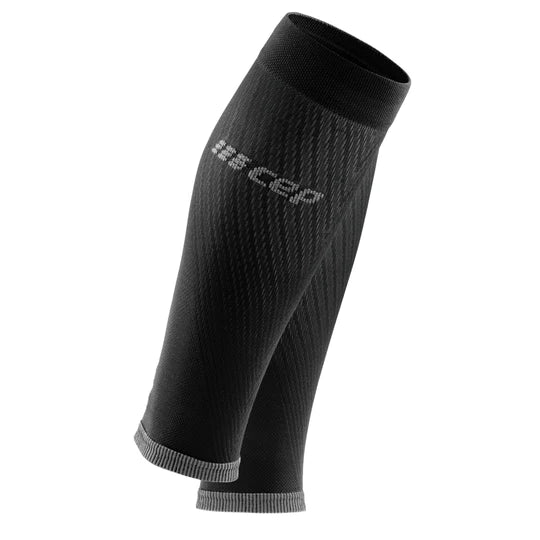 Men's Ultralight Compression Calf Sleeves - Black - Support & Recovery for Running, Cycling & Sports - Breathable & Comfortable Leg Sleeves for Athletes & Active Lifestyles