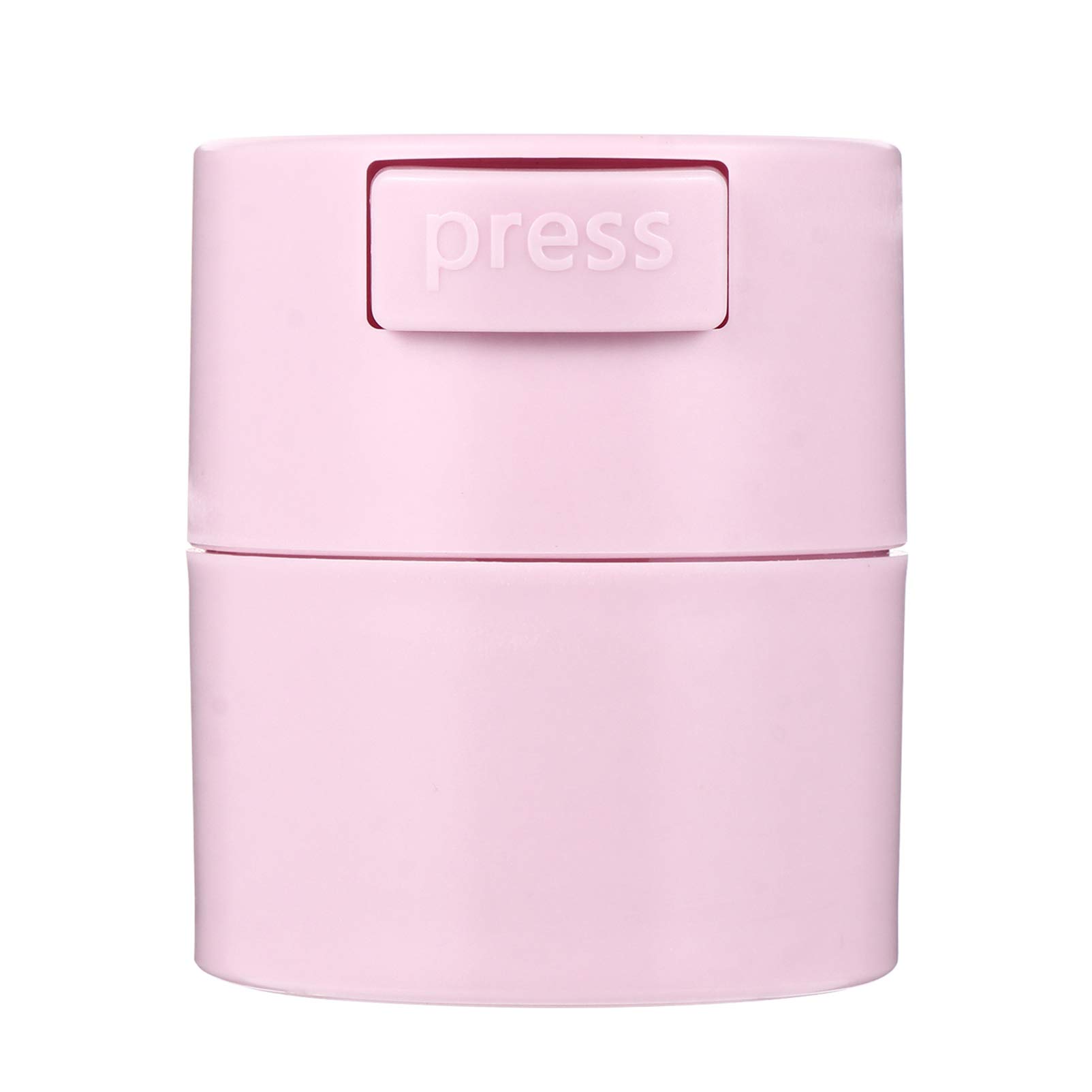 Lurrose Vacuum Seal Eyelash Extension Glue Storage Container - Portable Lash Glue Jar & Nail Polish Organizer for Women & Girls - Perfect for Salon, Travel & Home Use