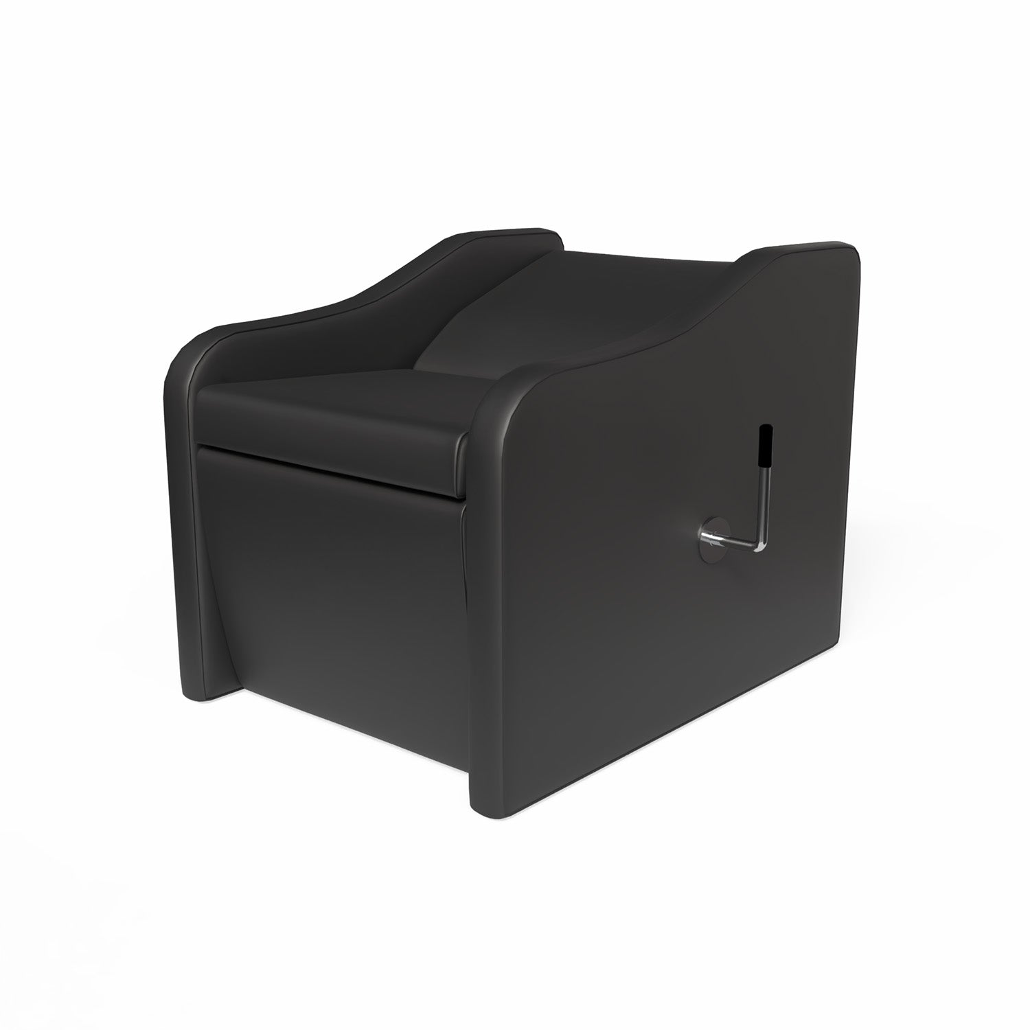 Nirvana Manual Adjustable Salon Shampoo Chair with Kick Out Footrest - Perfect for Hair Salons, Spas & Home Hair Washing Stations