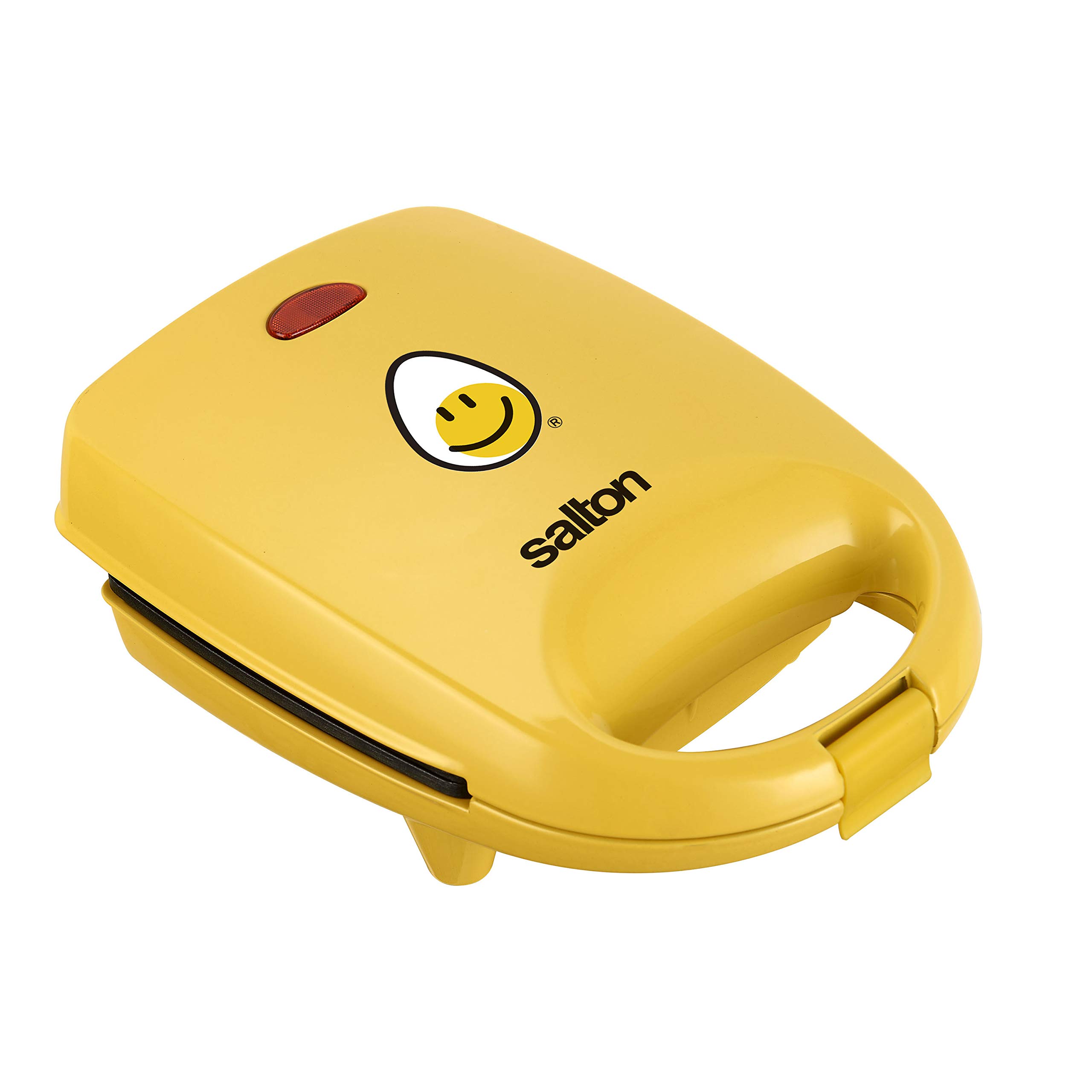 Salton Egg Bite Pie Maker - Nonstick Electric Mini Pie Maker for Egg Bites, Quiches & Tarts - Perfect for Breakfast, Brunch & Party Snacks (Yellow)