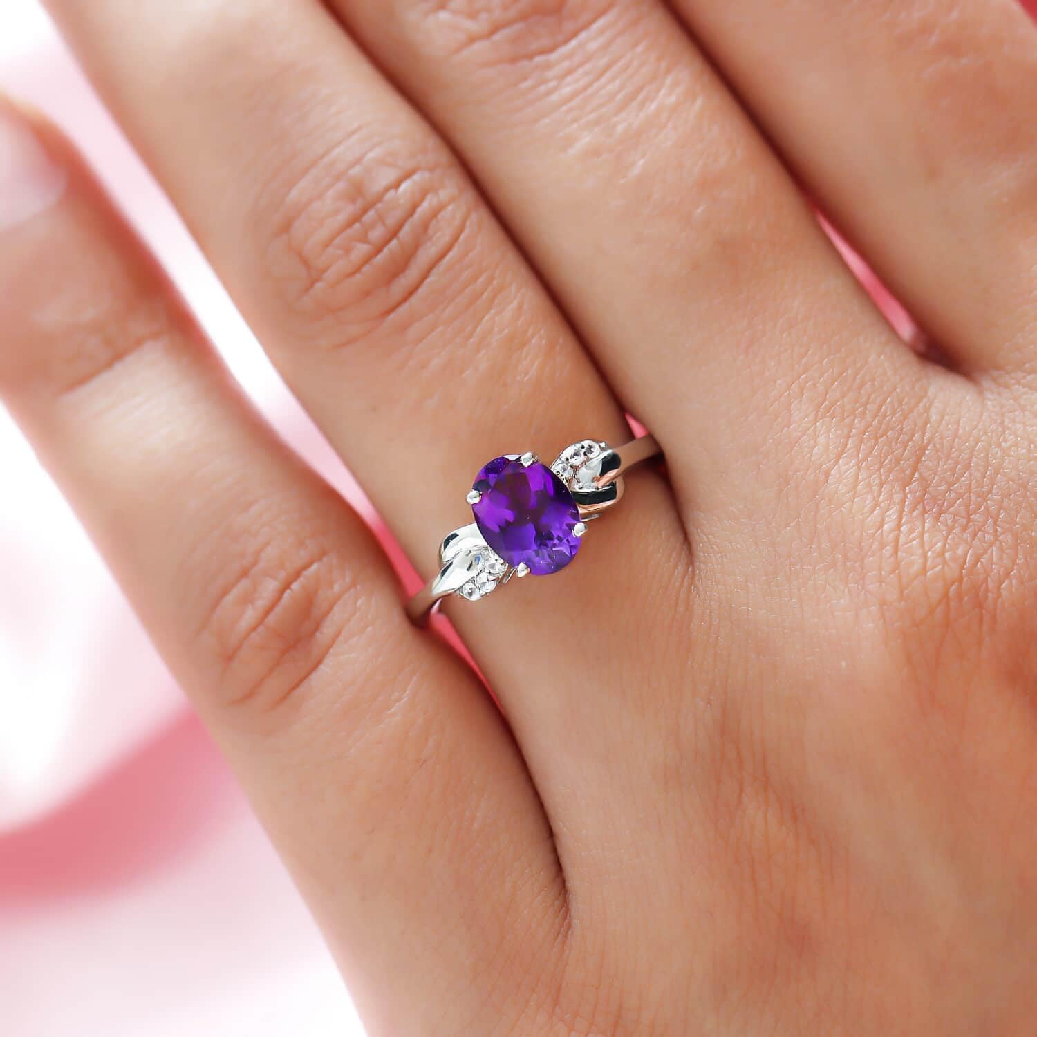 925 Sterling Silver Zircon Birthstone Ring for Women | Elegant Statement Jewelry | Perfect Birthday Gift & Anniversary Present | Ideal for Parties, Date Nights & Special Occasions