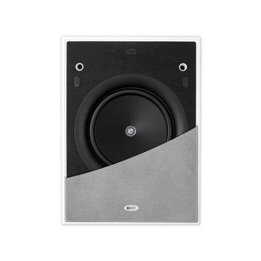 KEF Ci160.2CL 6.5 Inch In-Wall Speaker - High Performance Home Theater & Surround Sound System for Living Room, Bedroom, and Office