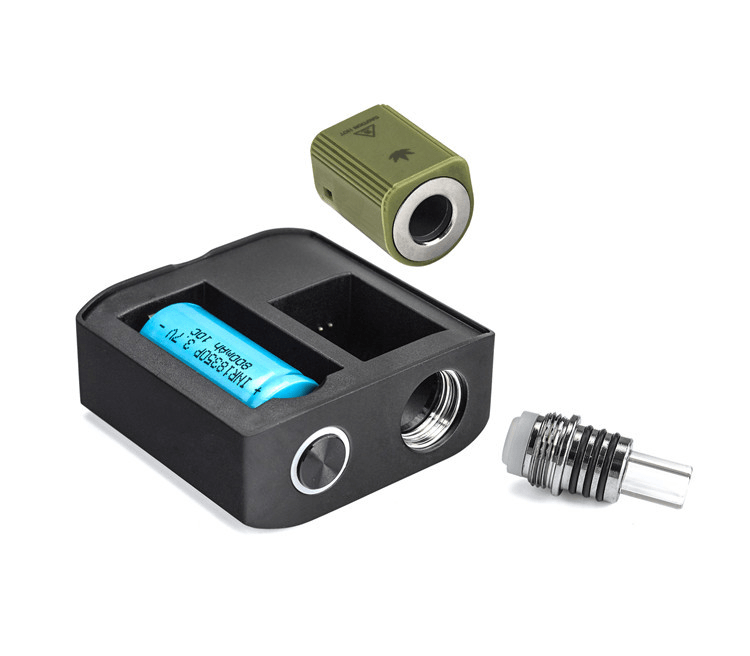 Premium Trio 3-in-1 Vaporizer Kit - Compatible with Dry Herb, Wax & 510 Thread Cartridges | Portable & Discreet for On-The-Go Use | Perfect for Home Relaxation, Outdoor Adventures & Social Gatherings