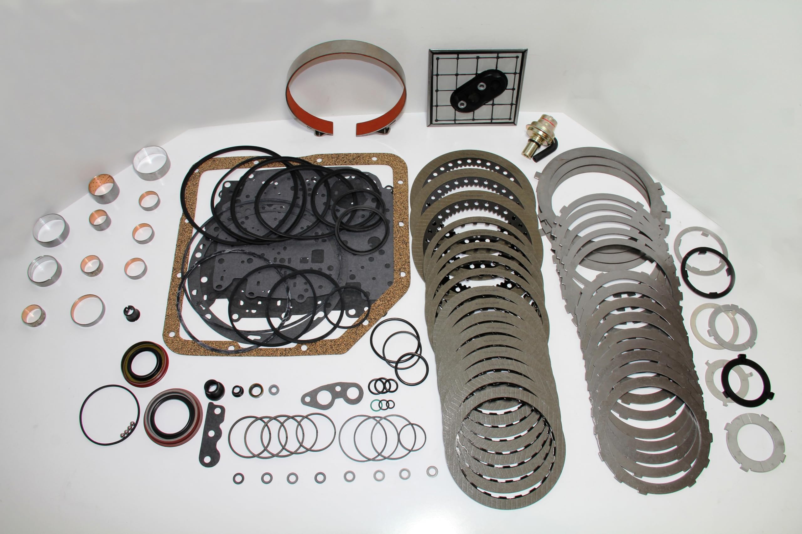 TH350 & TH350C Heavy Duty Transmission Rebuild Kit - Stage 4 Performance Upgrade for GM Vehicles | Perfect for Off-Roading, Towing & High-Performance Applications