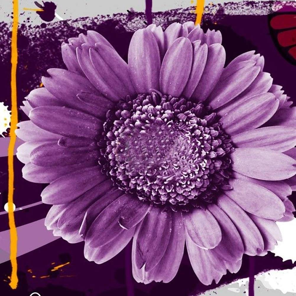 Non-GMO Purple Sunflower Seeds for Planting - Beautiful Ornamental Flowers for Home Garden, Yard, Farm & Office Decor | Perfect for Landscaping, Wedding Bouquets & DIY Crafts