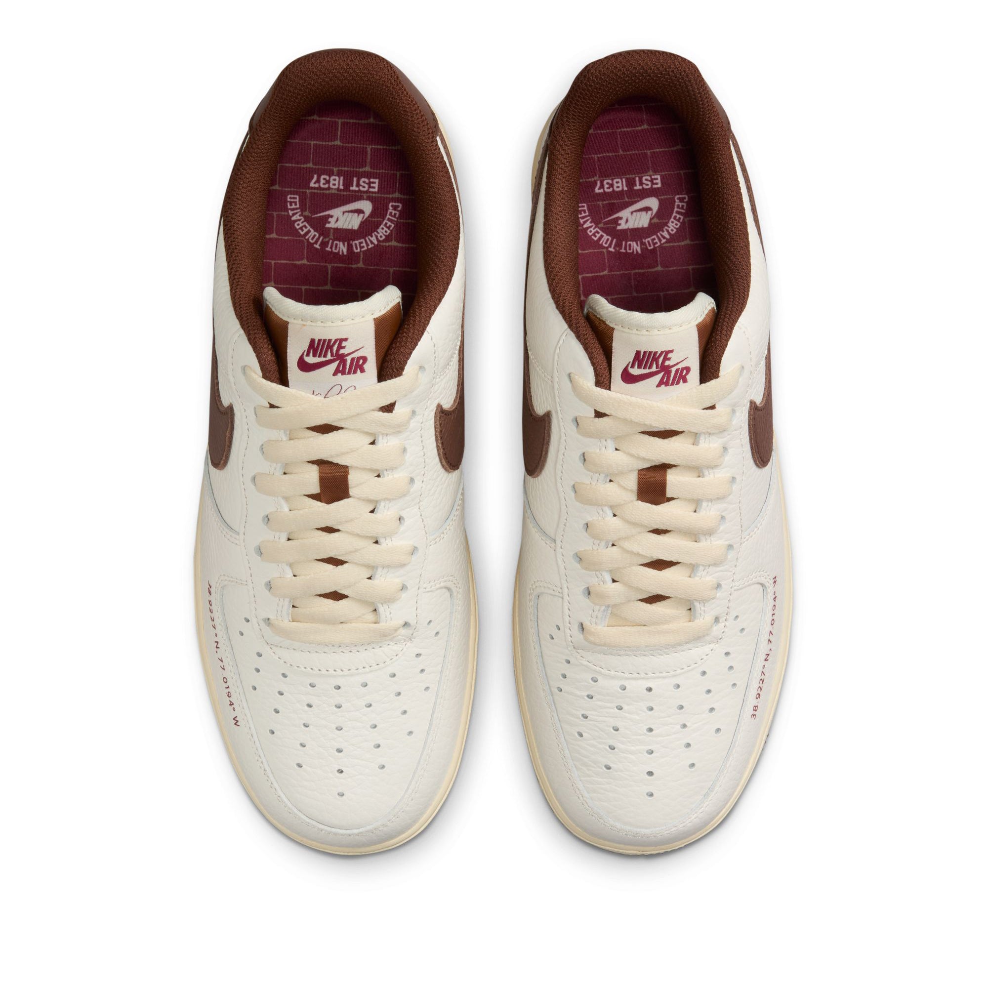 Nike Air Force 1 '07 'Yardrunner' Sneakers for Men - Sail/Cacao Wow - Casual & Streetwear Fashion - Perfect for Everyday Wear, Gym & Urban Style