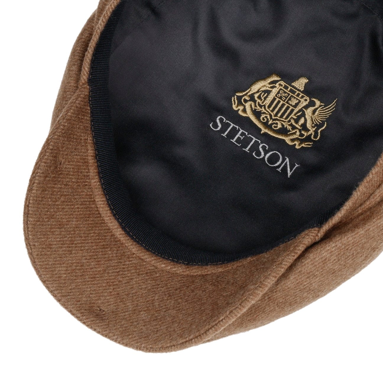 Stetson Cashmere Driver Flat Cap - Classic Men's Winter Hat for Driving & Outdoor Activities