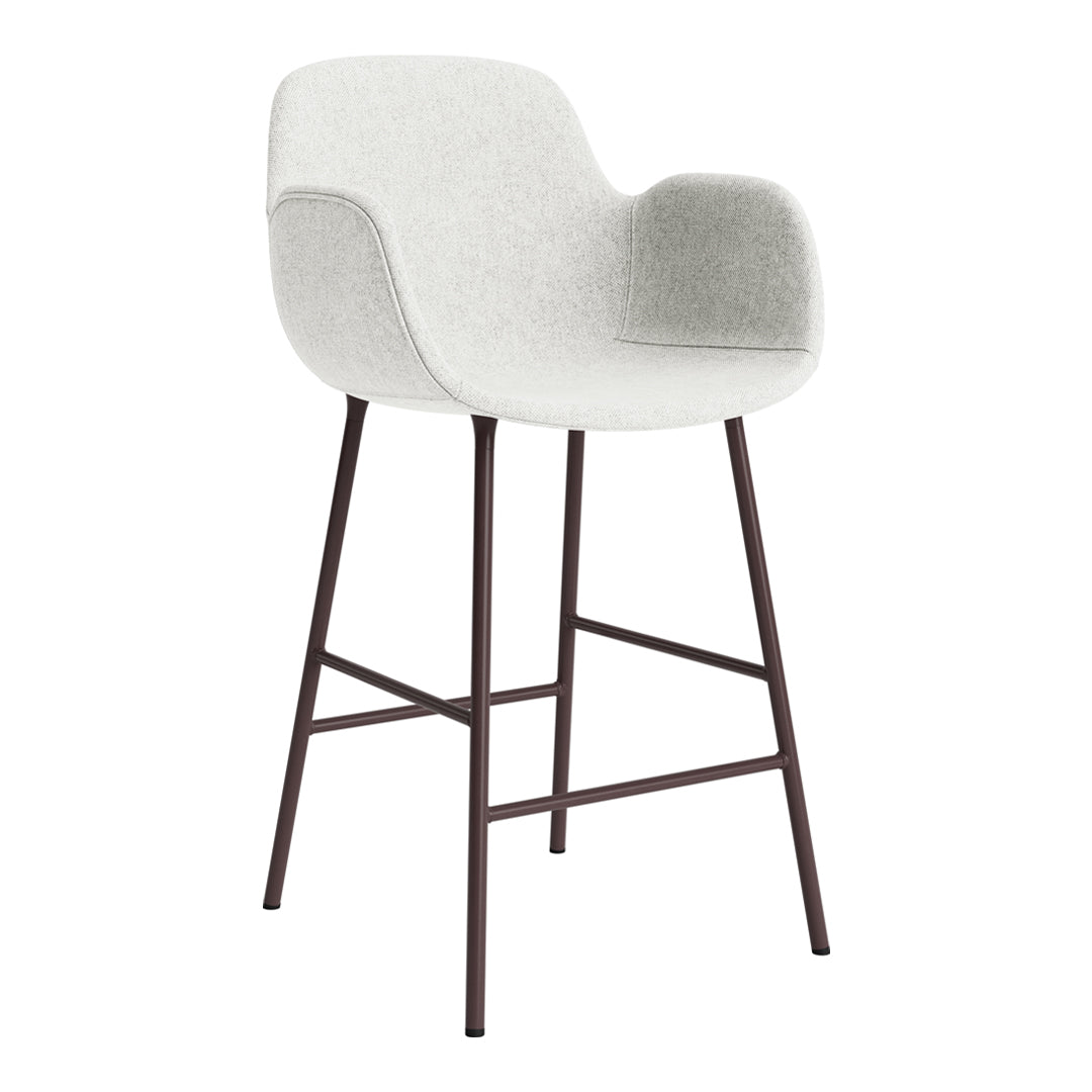 Stylish Fully Upholstered Form Counter Armchair - Perfect for Kitchen Islands, Breakfast Bars & Home Dining Areas