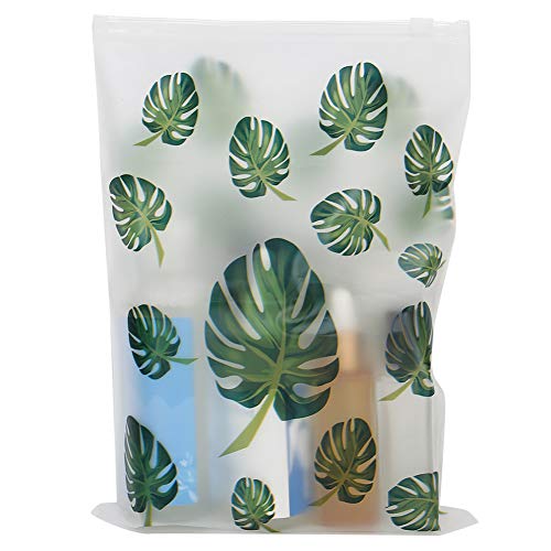 Waterproof Travel Toiletry Bag - Clear Transparent Cosmetic Organizer Pouch with Zipper for Makeup, Toiletries & Essentials | Perfect for Airplane Carry-on, Gym, Camping & Vacation Trips