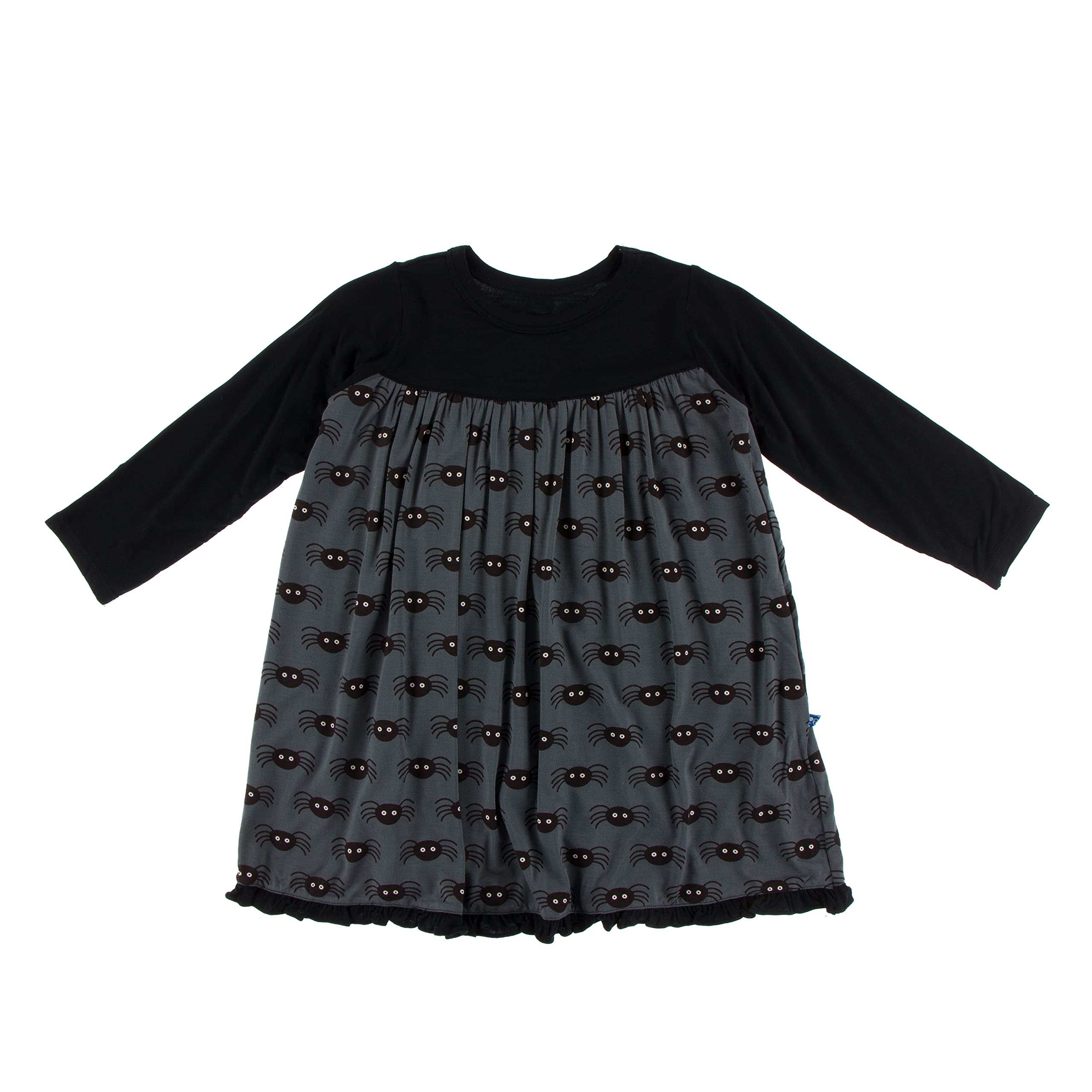 Halloween Long Sleeve Swing Dress for Girls - Soft & Comfortable Baby & Kids Costume - Perfect for Trick or Treating, Fall Festivals & Holiday Parties