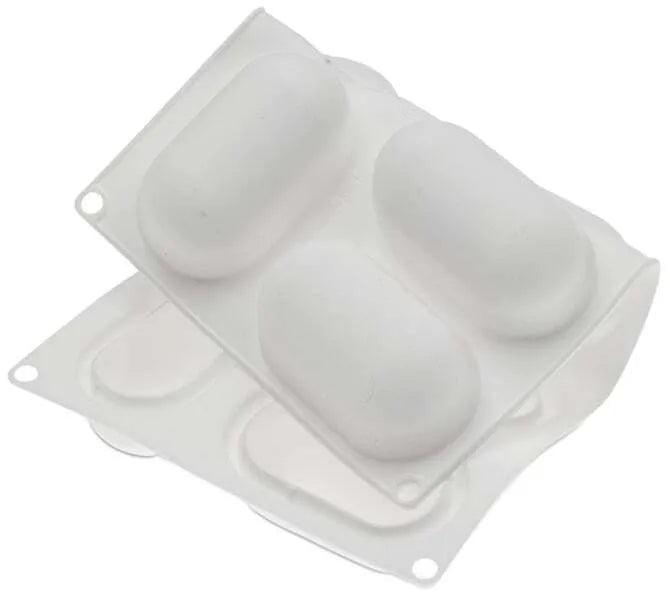 80 Silicone Pillow Mold with Cutter - 8 Different Shapes for DIY Soap, Candle, Resin Crafts - Perfect for Home Decor, Gift Making & Party Favors