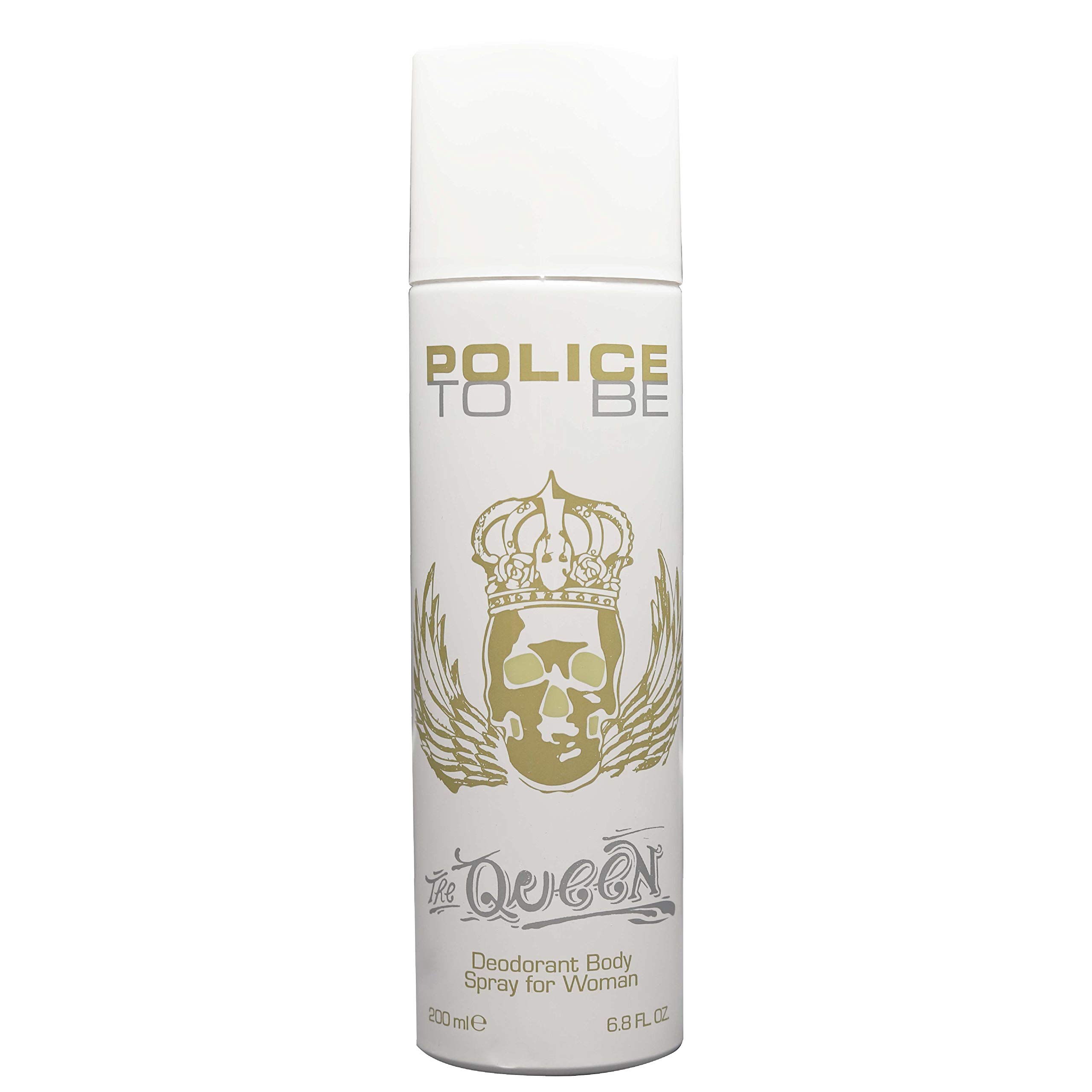 Police To Be Queen Deodorant Spray for Women - 200ml Long Lasting Fragrance - Perfect for Daily Use, Gym & Night Out