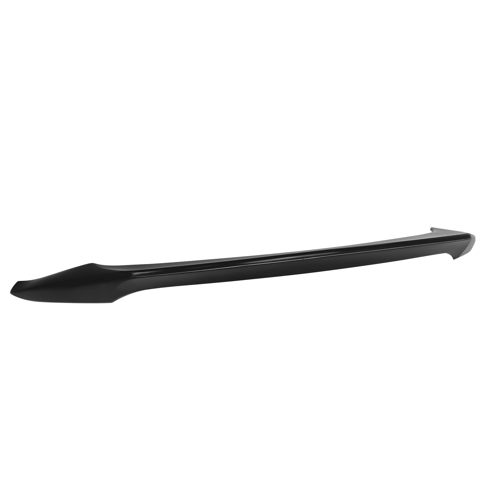 IKON MOTORSPORTS TRD Style Rear Spoiler & Roof Lip for 2020-2025 Toyota GR Supra MK5 (J29) - Unpainted Black ABS Trunk Spoiler & Rear Window Visor | Enhances Aerodynamics & Sporty Look for Street Racing & Car Shows