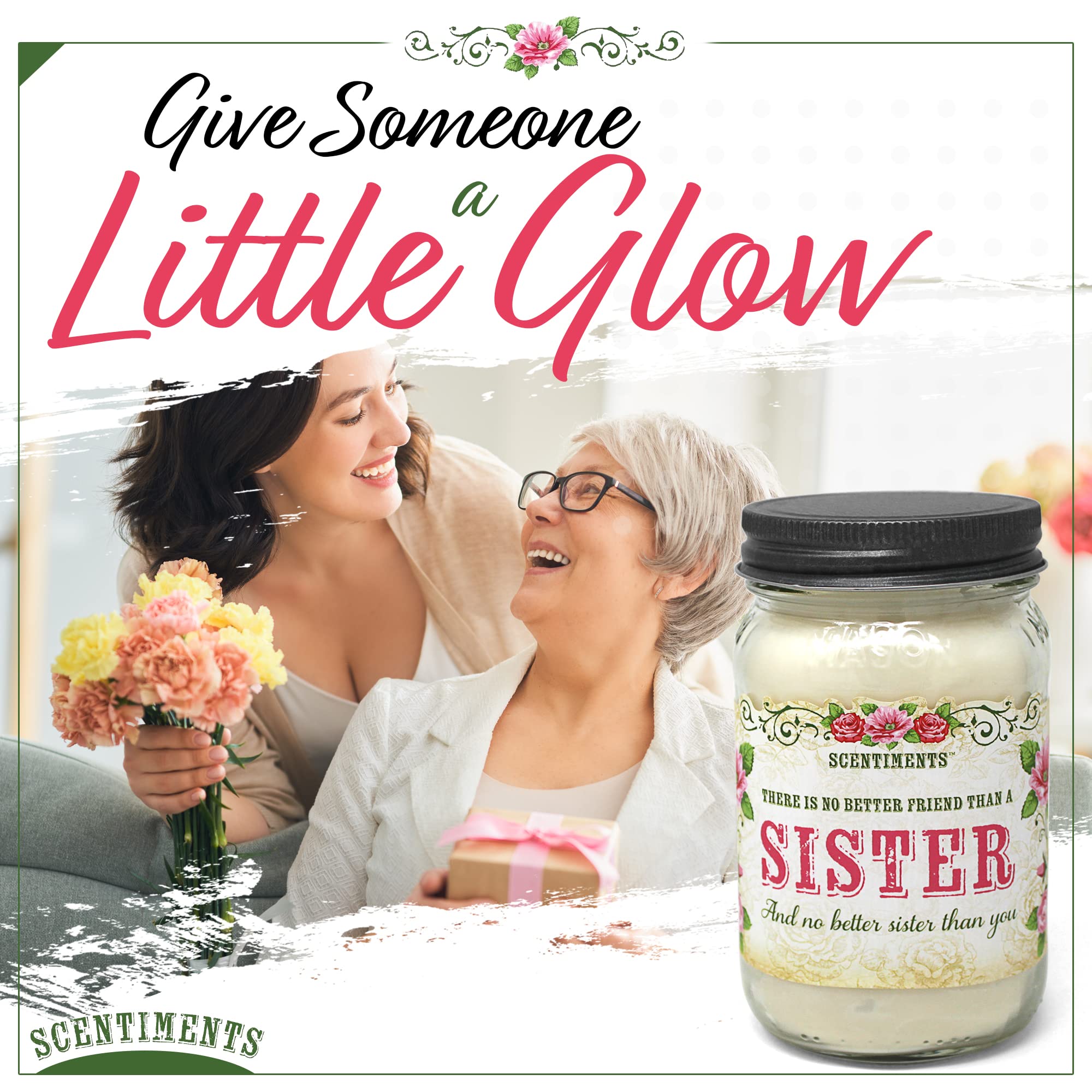 Nika's Home 16oz Soy Candle - Cinnamon Scented, 80+ Hours Burn Time, Natural White, Perfect Sister & Friendship Gift for Home Decor, Relaxation & Special Occasions