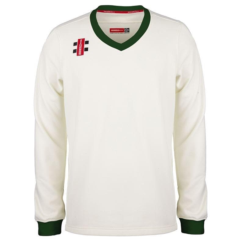 Gray Nicolls Pro Performance Cricket Sweater - Premium Knitted Cricket Jumper for Men & Women - Ideal for Cricket Matches, Training & Cool Weather Sports