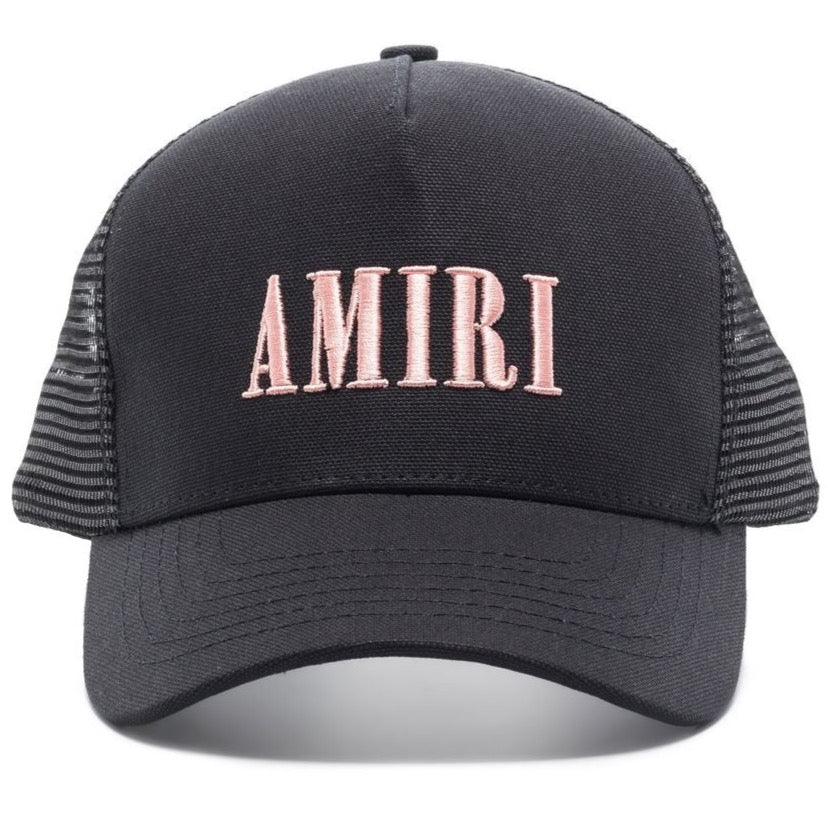 Amiri Logo Trucker Cap - Stylish Baseball Hat for Men & Women - Perfect for Streetwear, Casual Outfits & Summer Fashion