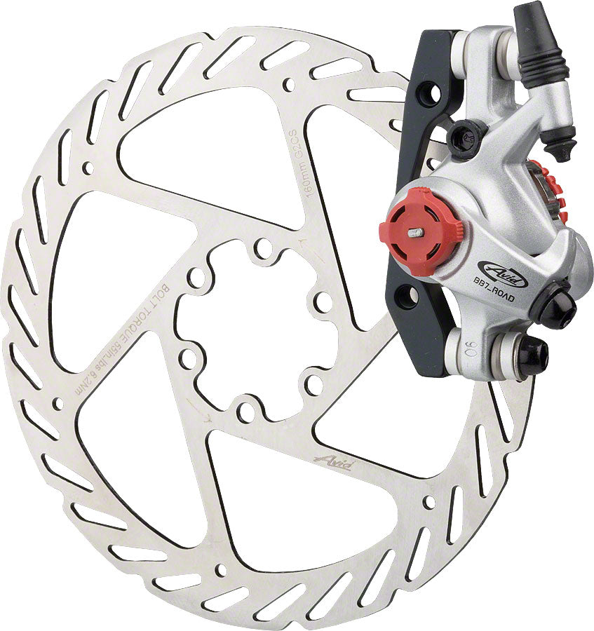 Avid BB7 Road Disc Brake - Front or Rear Bicycle Brake with 160mm Rotor | High-Performance Cycling Brakes for Road Bikes & Commuting