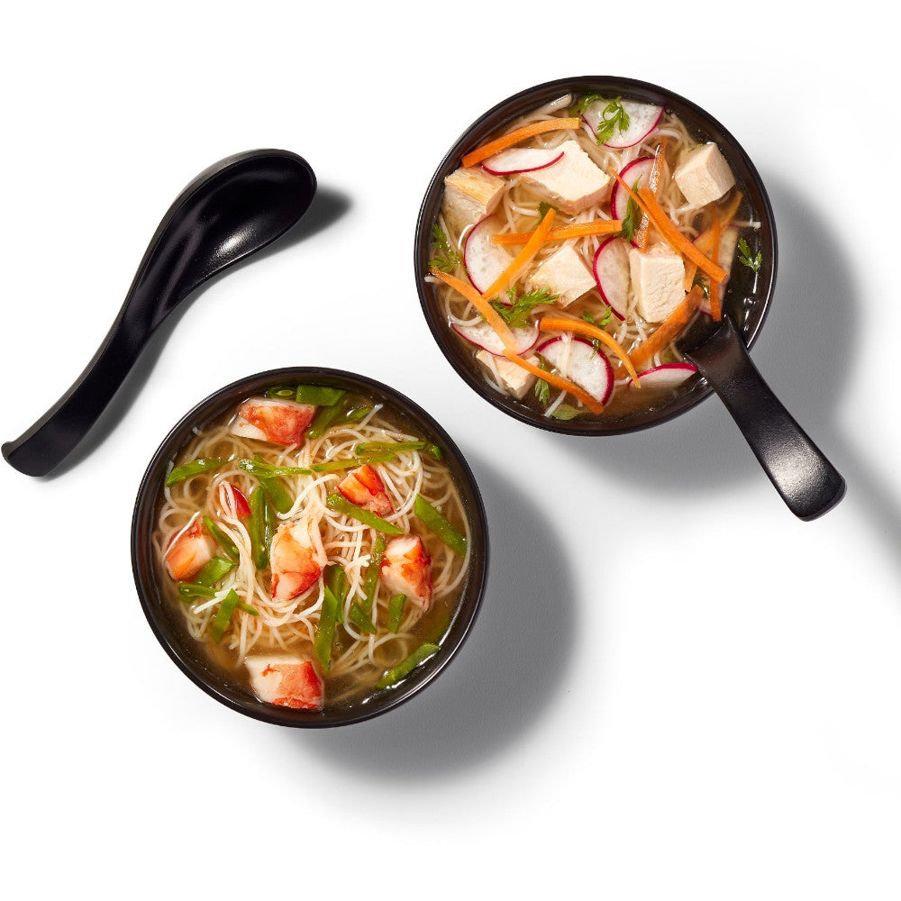 STARFRIT 080252 Gourmet BISTRO Soup Set - 6-Piece Stainless Steel Soup Ladle & Serving Spoon Set for Kitchen & Dining - Perfect for Serving Soups, Stews, and Sauces at Home or Restaurant