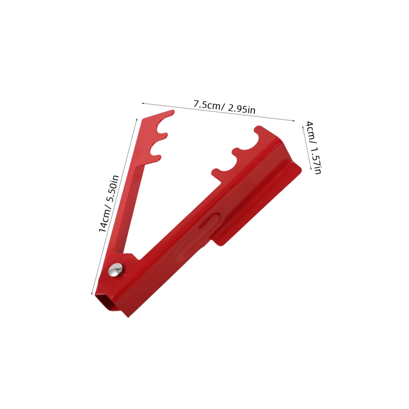 3PCS Rose Gardening Shears Set - Floral Thorn Stripper, Flower Stem Cleaner & Leaf Remover Pruning Shears for Gardening, Bonsai, Floral Arrangement | Perfect for Rose Care, Garden Maintenance & DIY Bouquets (Red)