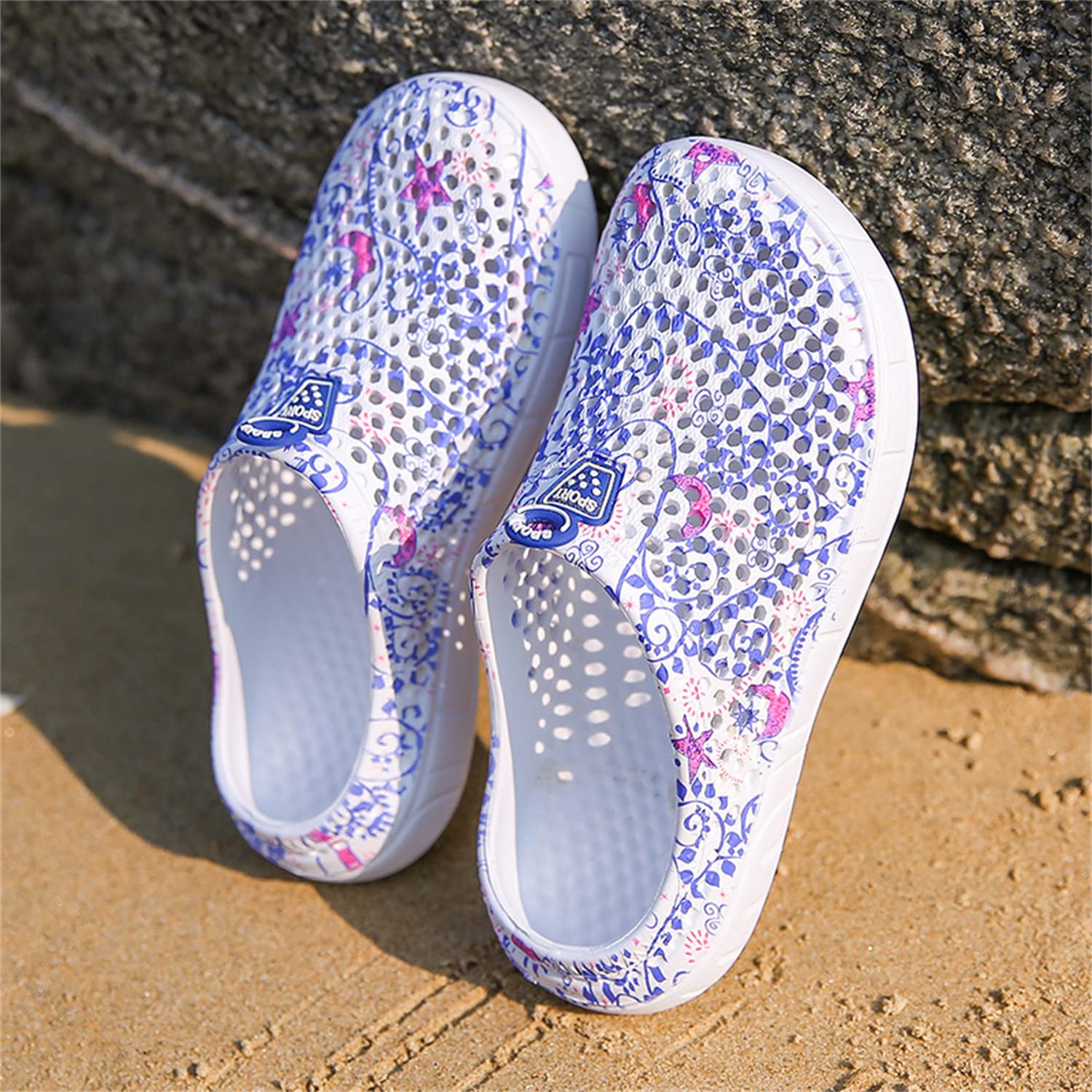 **Women's Garden Clogs - Breathable Water Shoes for Beach, Bathing & Walking | Non-Slip Comfortable Footwear for Home, Travel & Outdoor Activities**
