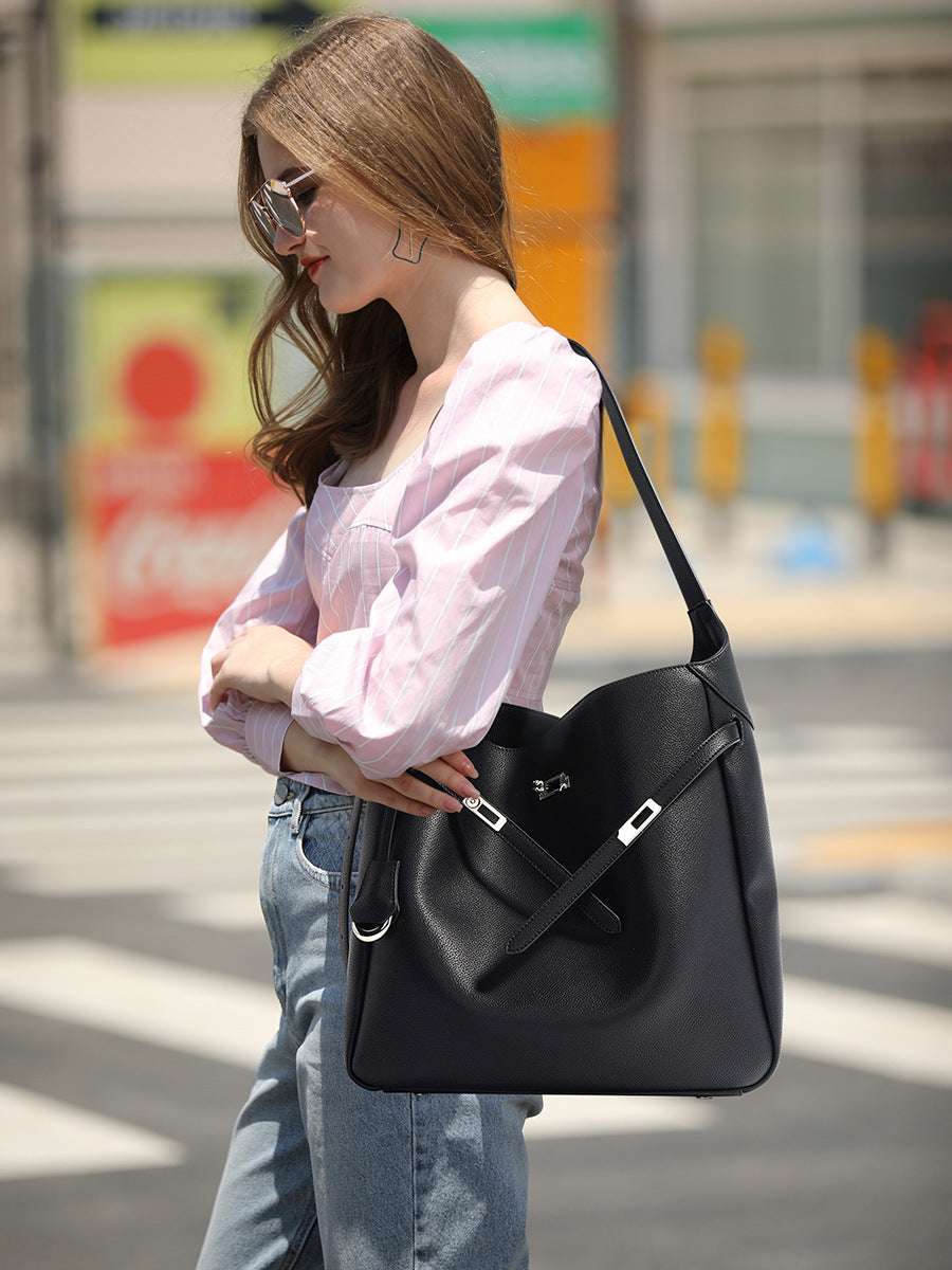 Stylish and Durable Bucket Bag for Women - Fashionable Crossbody Shoulder Bag - Perfect for Travel, Shopping, and Everyday Use