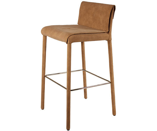 Busetto Italian Made Counter Height 26H Dining Chair S458S - Perfect for Kitchen Islands, Breakfast Bars & Small Spaces