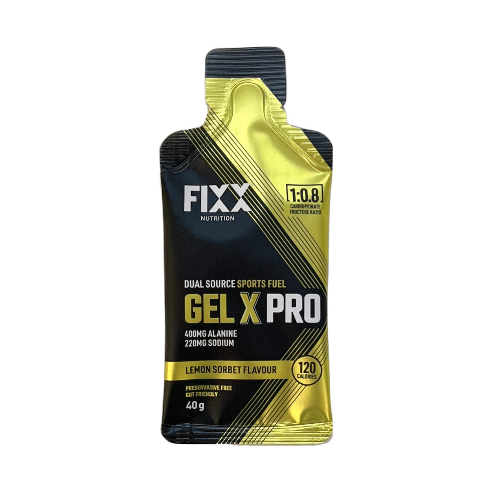Fixx Nutrition Gel X Pro Energy Gel - Fast-Acting Carbohydrate Boost for Endurance Athletes | Ideal for Running, Cycling & Triathlon Training