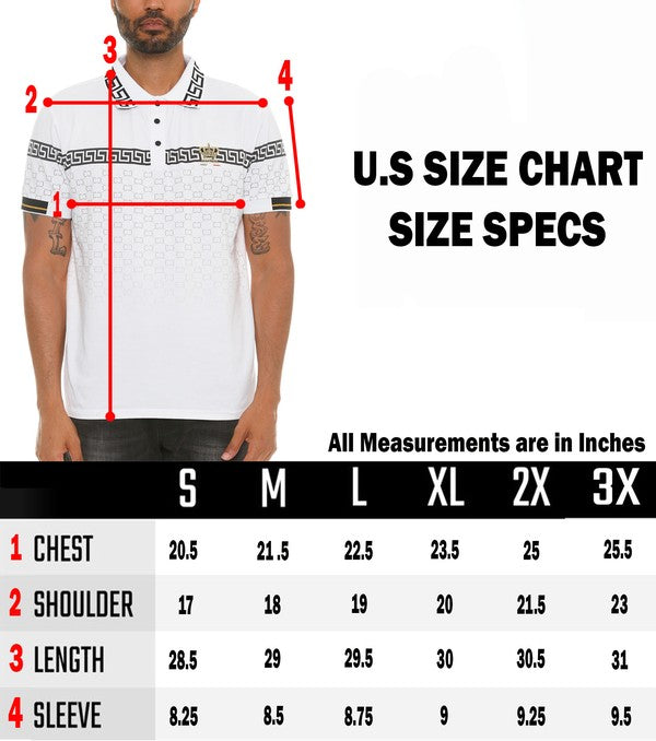Stylish Version Couture Polo Button Down Shirt for Men - Perfect for Business Casual, Office Wear & Summer Outfits