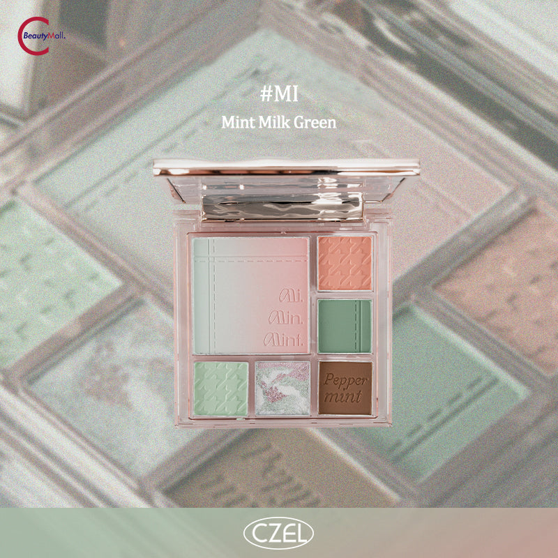 CZEL Water Ripple Eyeshadow Palette - 12 Highly Pigmented Matte & Shimmer Eyeshadows for Stunning Eye Makeup | Perfect for Day to Night Looks, Parties & Special Occasions