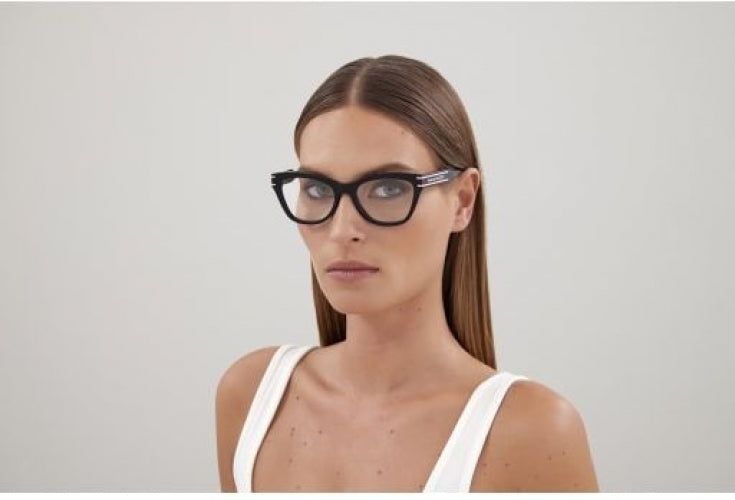 Alexander McQueen AM0401O Designer Eyeglasses for Women & Men - Stylish & Lightweight Frame for Reading, Driving & Fashion Accessories