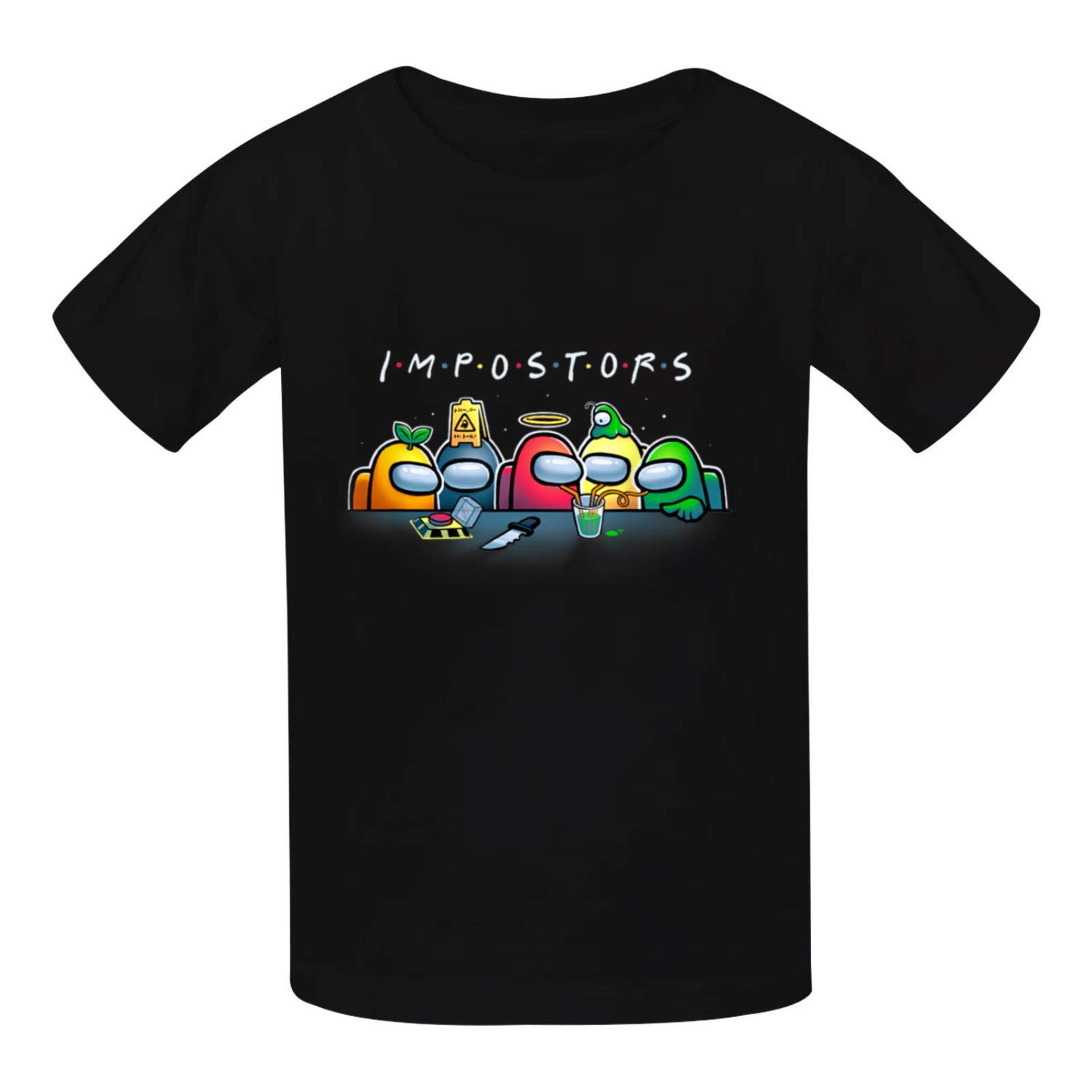 Kids Short Sleeve T-Shirt - Soft Cotton Tee for Boys & Girls | Perfect for School, Play & Everyday Wear