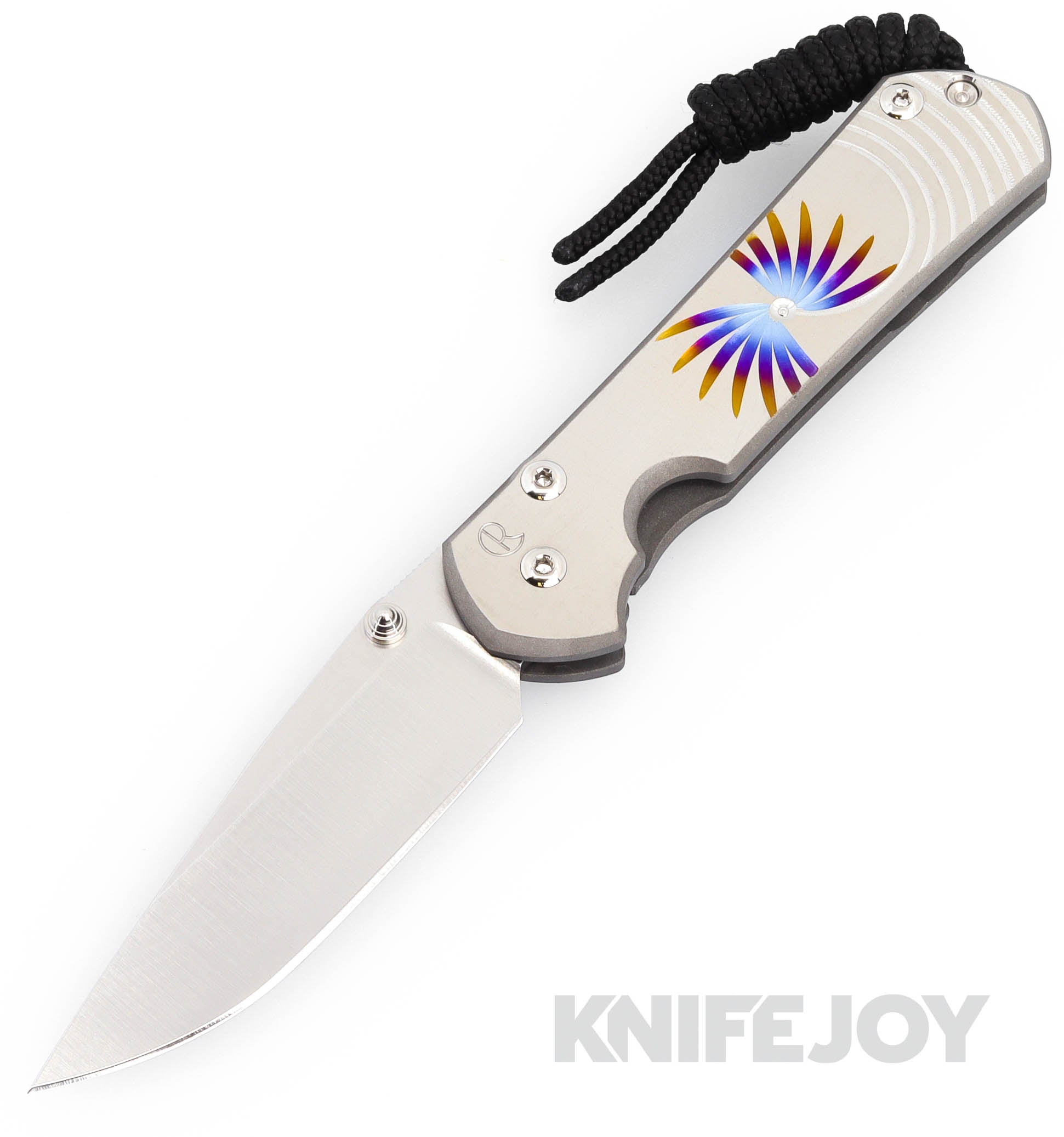 Chris Reeve Knives Small Sebenza 31 - Premium Drop Point Magnacut Blade & Titanium Handles | Unique EDC Folding Knife for Outdoor, Camping & Everyday Carry