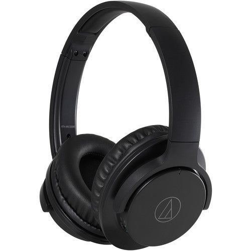 Audio Technica ATH-ANC500BT Wireless Over-Ear Noise Cancelling Headphones - Bluetooth, Hi-Res Audio, 30-Hour Battery (Black) | Perfect for Travel, Office & Commuting