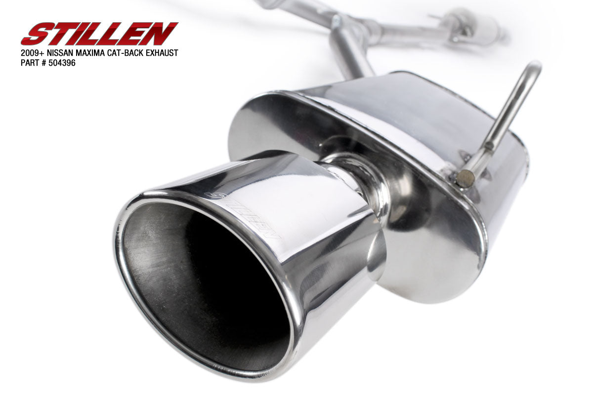 2009-2015 Nissan Maxima Performance Cat-Back Exhaust System 504396 - High Flow Stainless Steel for Enhanced Sound & Power - Perfect for Street Racing & Car Enthusiasts