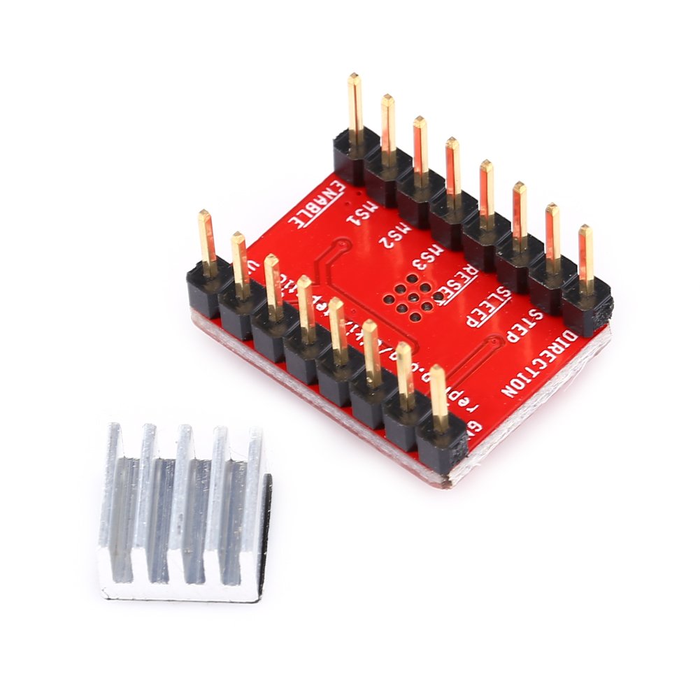 Hilitand Mini A4988 Stepper Motor Driver Module for 3D Printers - Compatible with RepRap, CNC Machines & DIY Projects - High Precision Stepping Motor Control for Smooth Printing