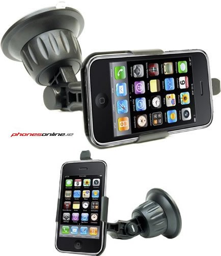 Digidock CR 3100 Universal Car Phone Holder Mount for iPhone 3G/3GS - Secure Dashboard & Windshield Cradle for Hands-Free Driving, GPS Navigation & Safe Commuting