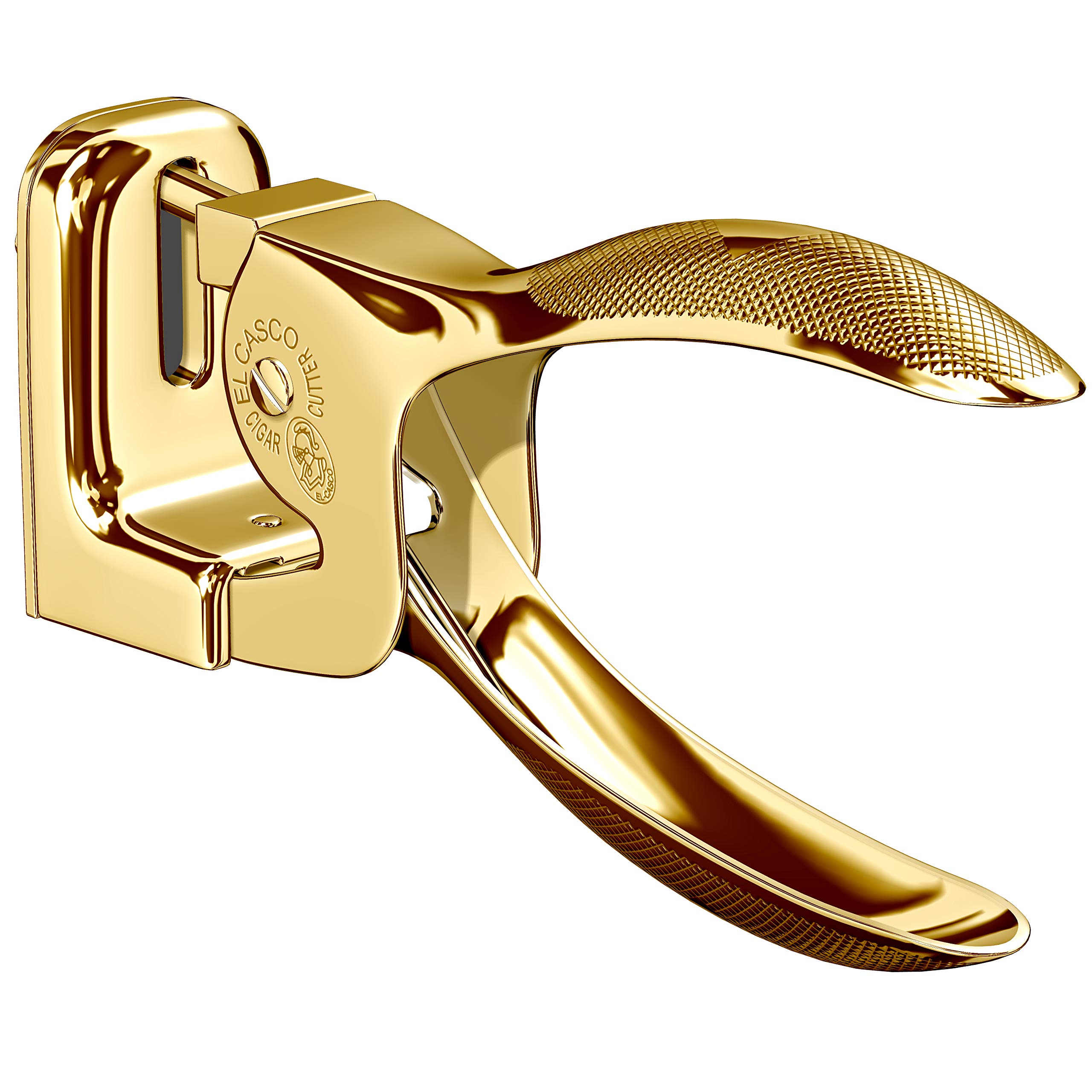 Premium M765 Desk Cigar Cutter - 23K Gold Plated Luxury Cigar Scissors for Office, Home Bar & Smoking Lounge Accessories