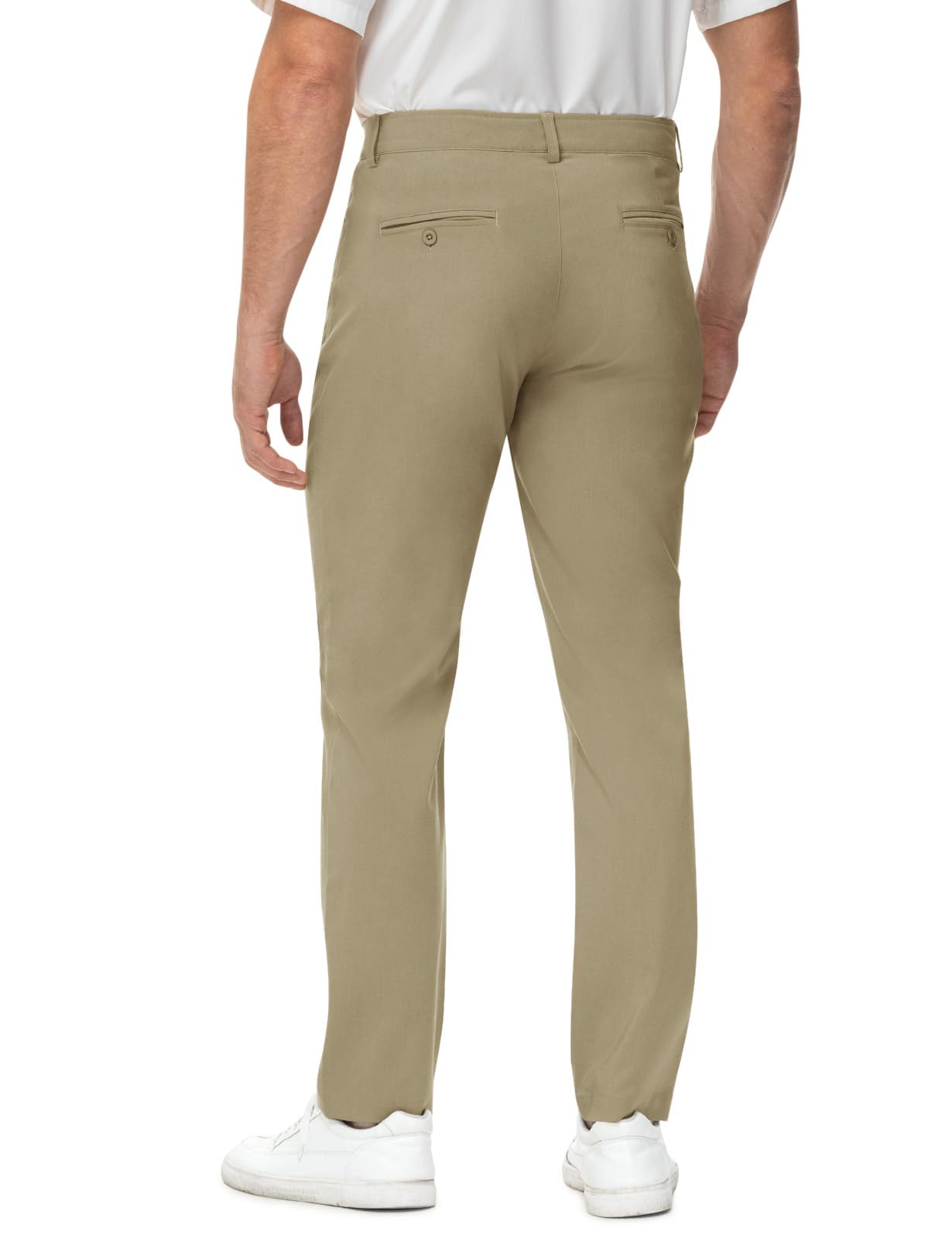 Rdruko Men's Golf Pants - Stretch Comfort Lightweight Quick-Dry Dress Slacks for Business Casual & Work | Perfect for Golf, Office, Travel & Outdoor Activities