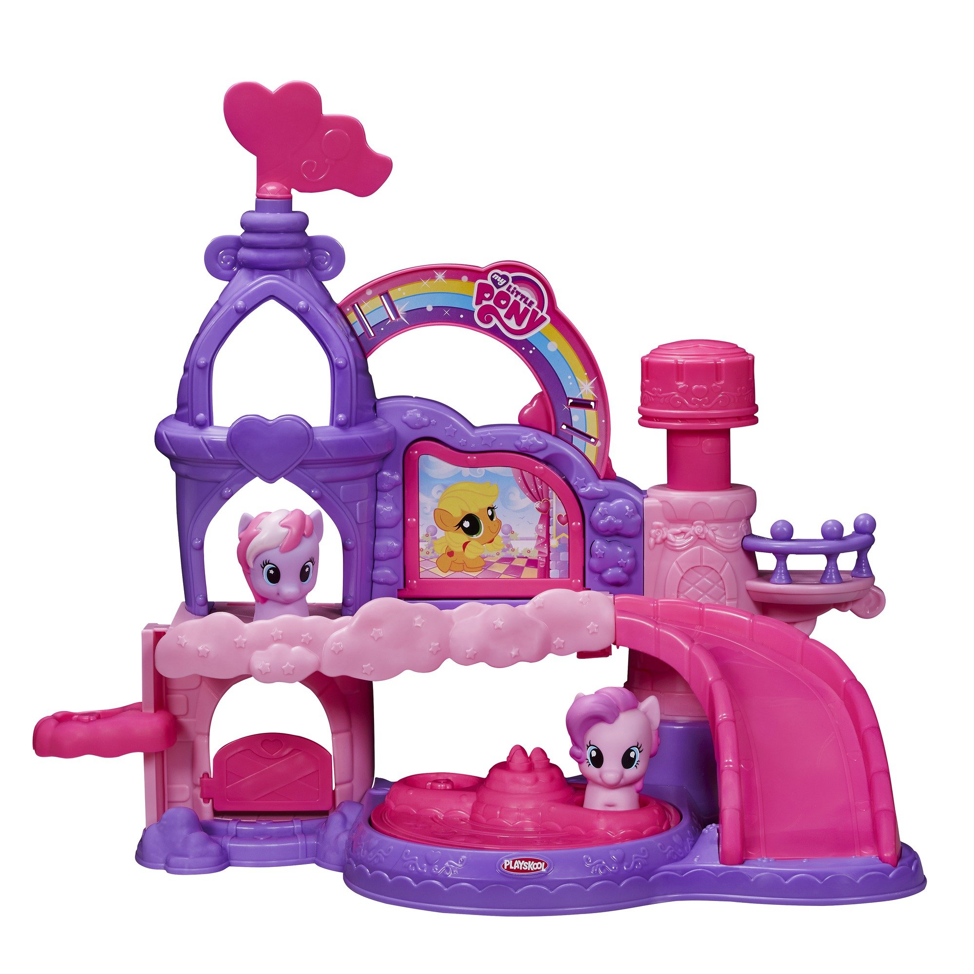 Playskool Friends Musical Celebration Castle with My Little Pony - Interactive Toy Playset for Kids Birthday & Party Entertainment | Perfect Gift for 3-6 Year Old Girls & Boys