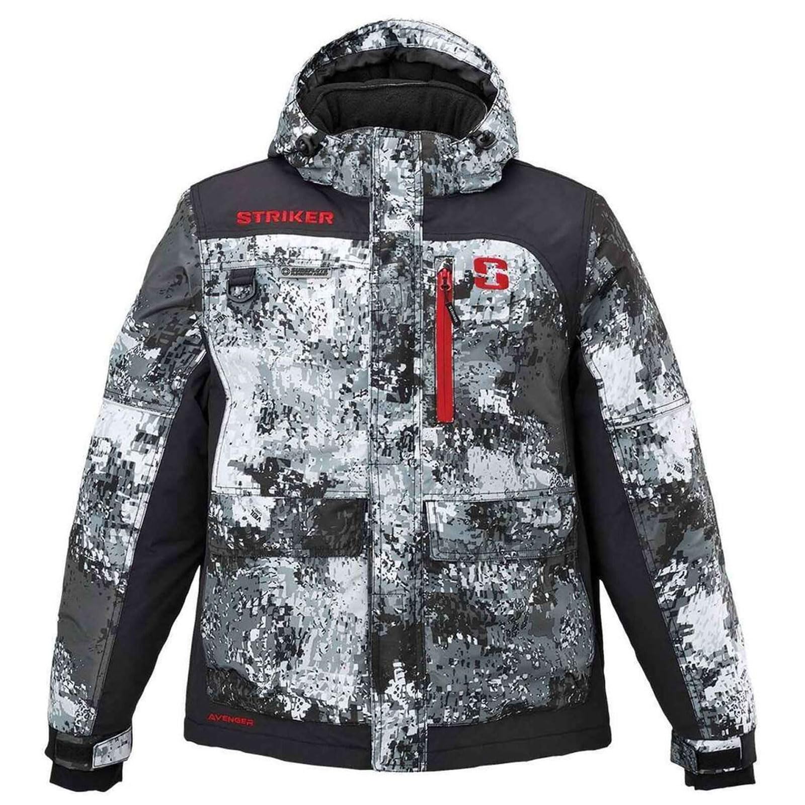 Striker Youth Avenger Windproof Water-Resistant Breathable Ice Fishing Jacket with Sureflote Flotation Technology - Perfect for Outdoor Winter Fishing & Cold Weather Activities
