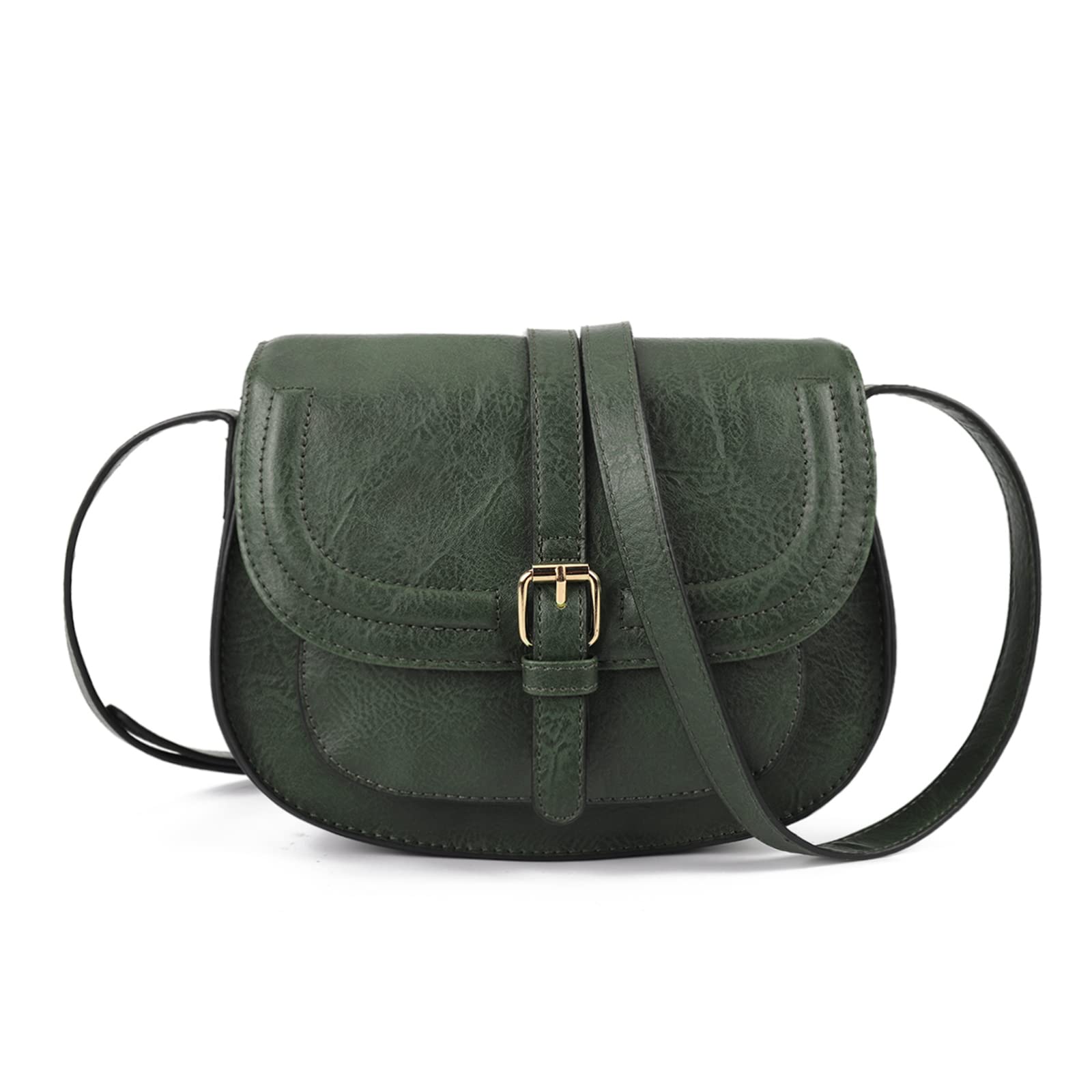 Stylish Vegan Leather Crossbody Bags for Women - Small Shoulder Saddle Purse & Boho Handbag | Perfect for Daily Use, Travel & Casual Outings