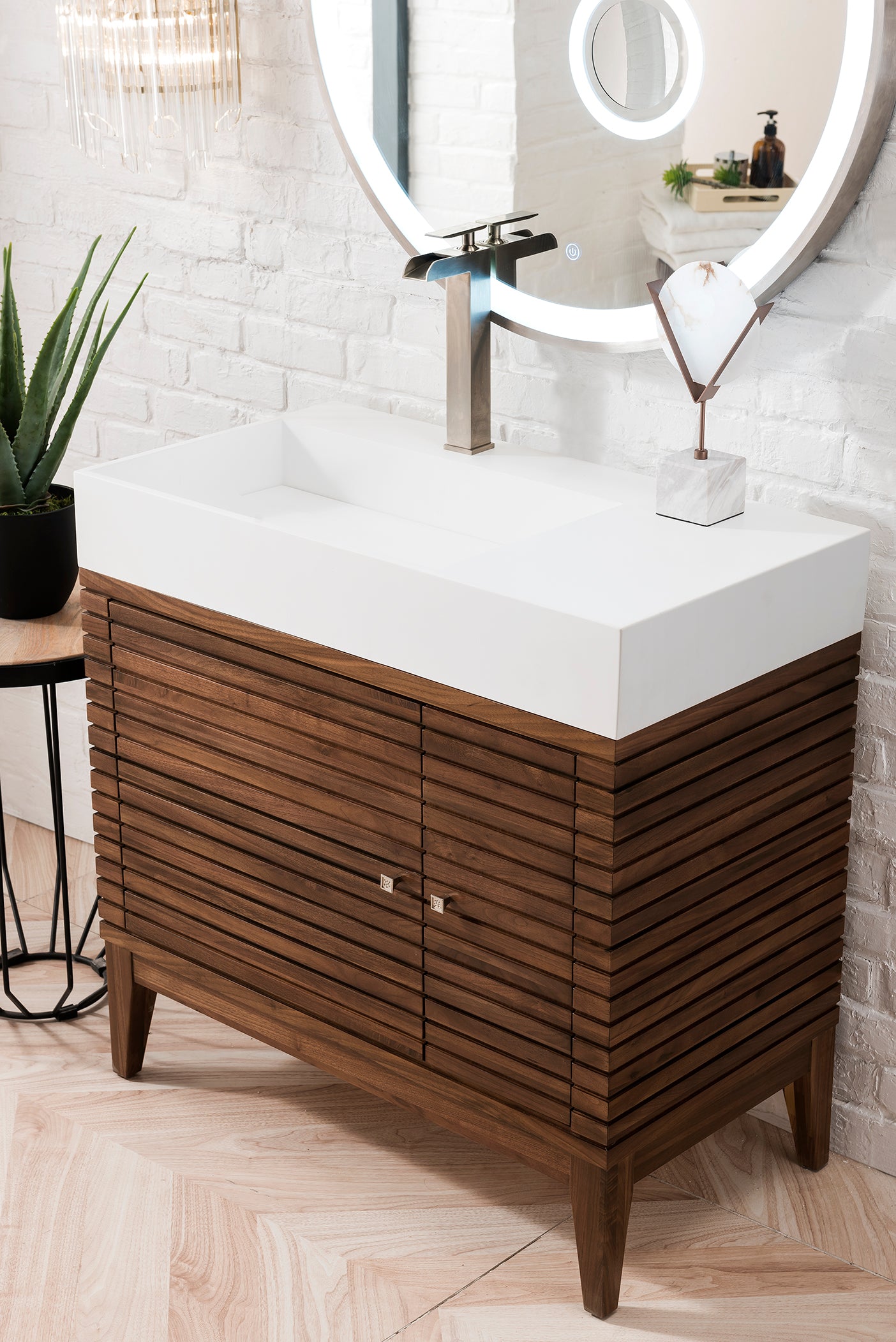 Mid Century Modern Linear 36