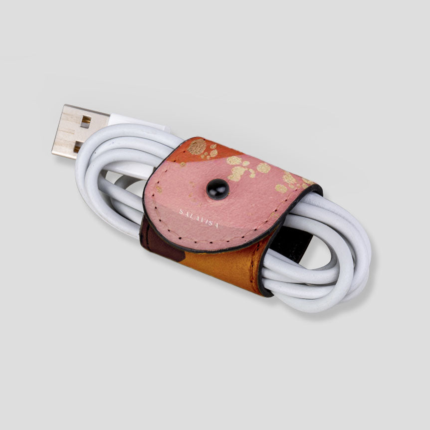 Olive Zen Watercolor Eco-Friendly Reusable Gift Wrap with Cord - Perfect for Birthdays, Weddings & Sustainable Packaging