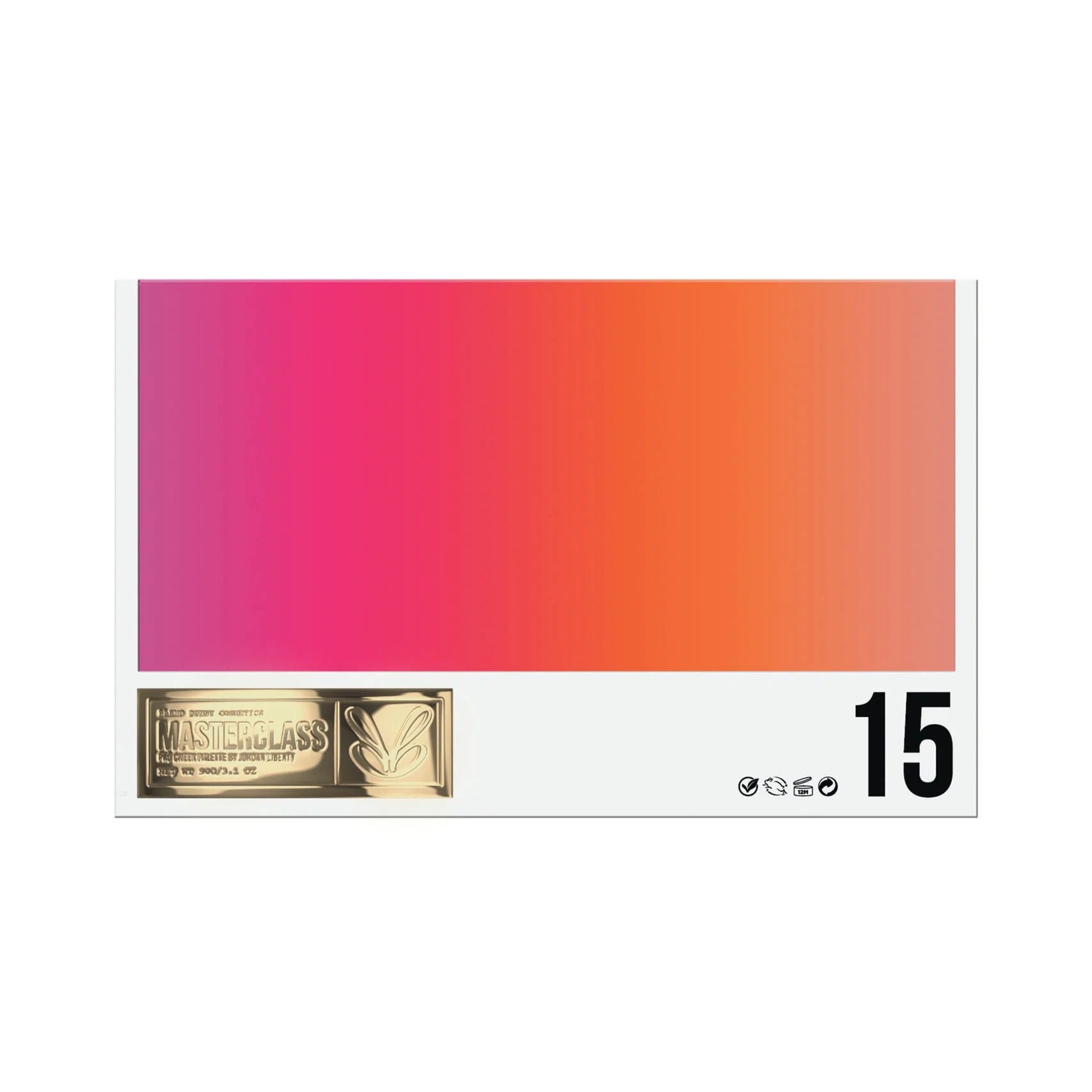 Blend Bunny Cosmetics Masterclass Pro Cheek Palette - 6 Long-Lasting Blush & Highlighter Shades for Professional Makeup | Perfect for Contouring, Highlighting & Everyday Glam