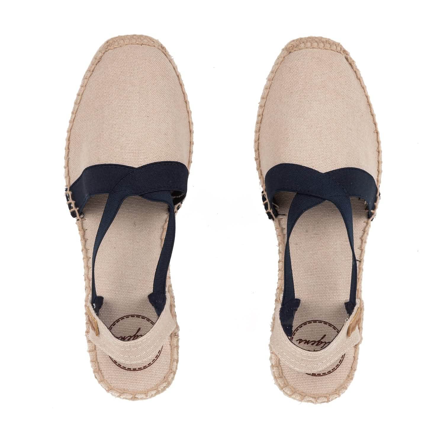 Women's Comfortable Cotton Blend Wedge Espadrille Shoes - Breathable Summer Casual Flats for Beach, Vacation & Everyday Wear
